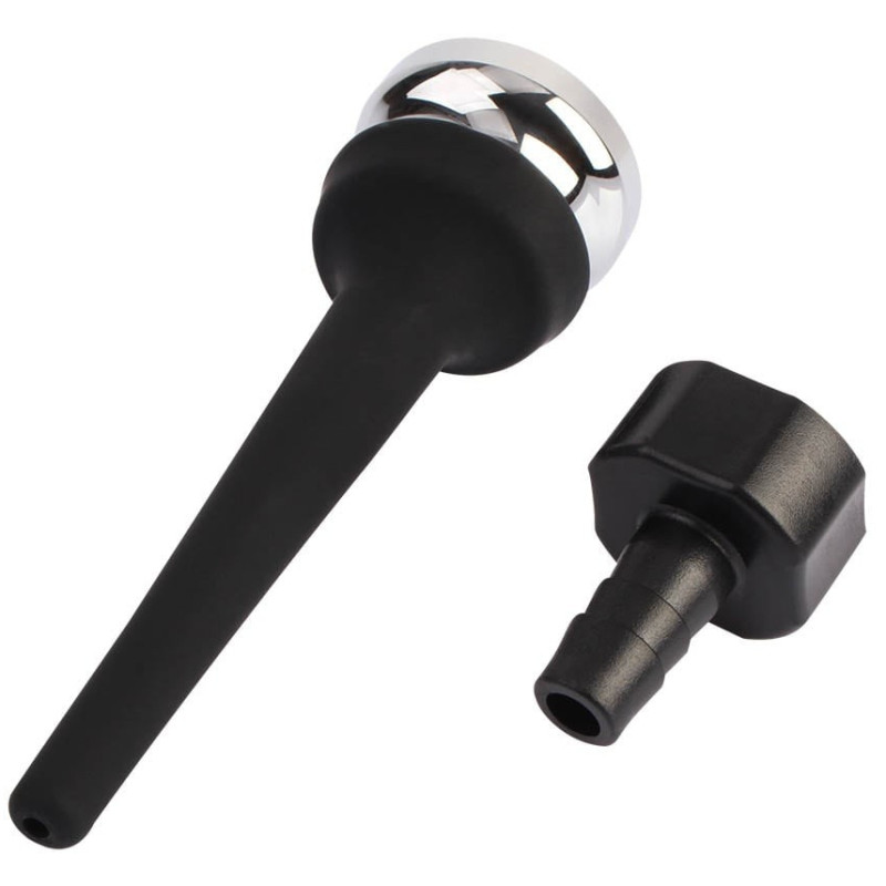 Chisa Novelties Embout de lavement Pointe Black Mont 8 x 1.3cm
